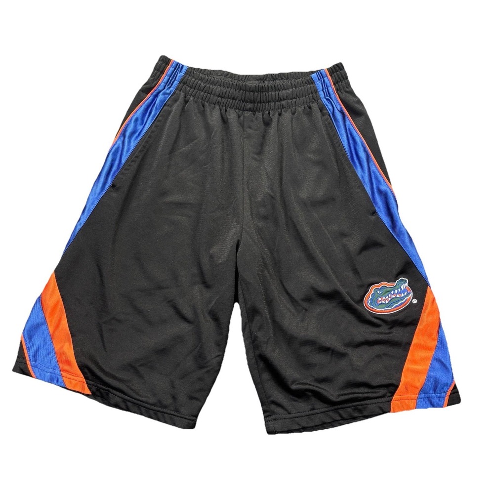 University OF Florida Gators Athletics Shorts Mens Small Logo Shiny Pockets NCAA